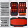 13-Piece Insulated Electrician's Screwdriver Set - Professional Hardened Tools