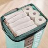 Reborn. J Wheeled Multipurpose Folding Fabric Storage Organizer Basket 90L (Mint)