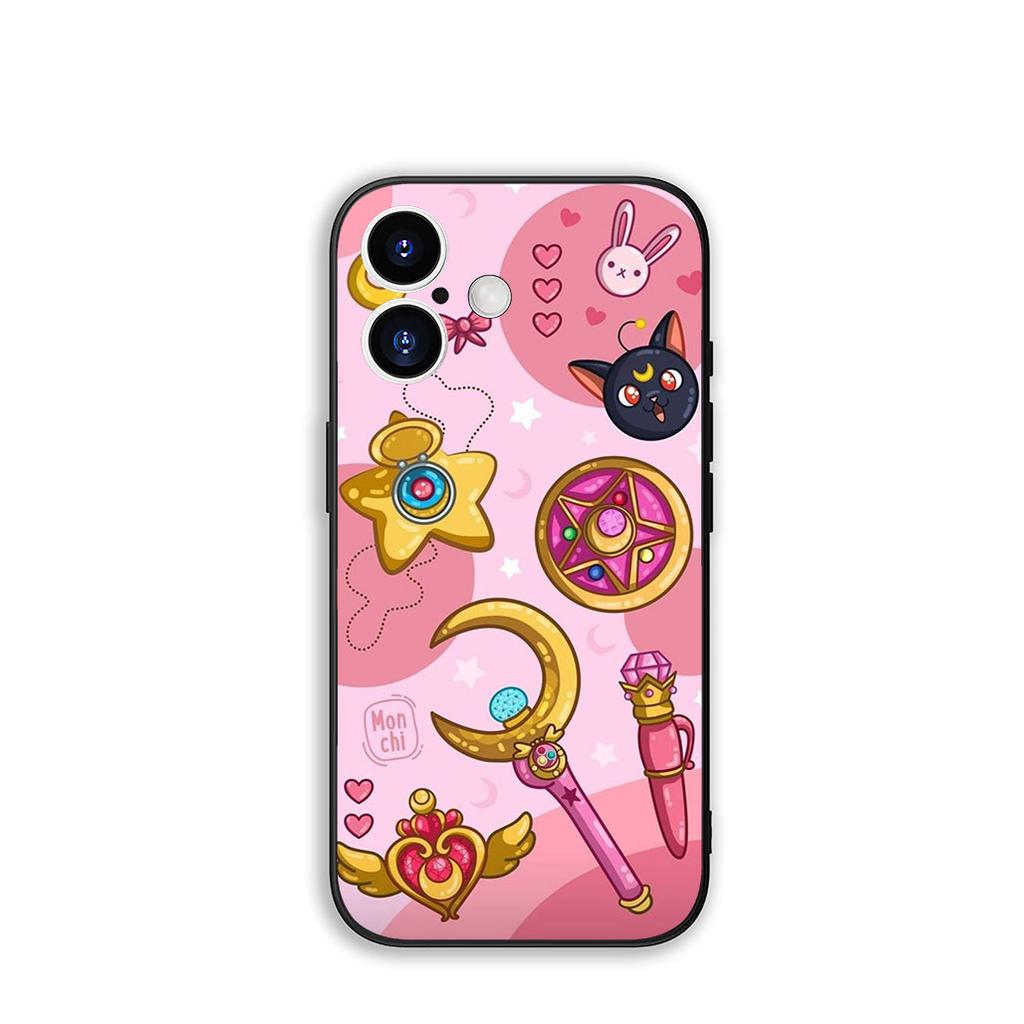 for Motorola Moto G04 G13 G14 G22 G23 G20 G32 G34 G35 G64 G82 G84 G53 G60 G72 E14 E15 E13 Case Cat Sailors Beautiful Girl Moon