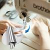 Sewing Machine Hemmer Foot Universal Hemming Puller Tube Spiral Presser Foot Stainless Steel DIY Crafts Sewing Tools Accessories