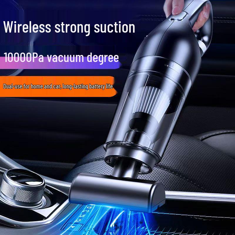 High Suction Dual-use Handheld Car & Home Vacuum Cleaner with Water Absorption