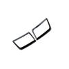 Central Console Air Outlet Vent Trim 2* For Hyundai Accent 2012-2017 Black Steel