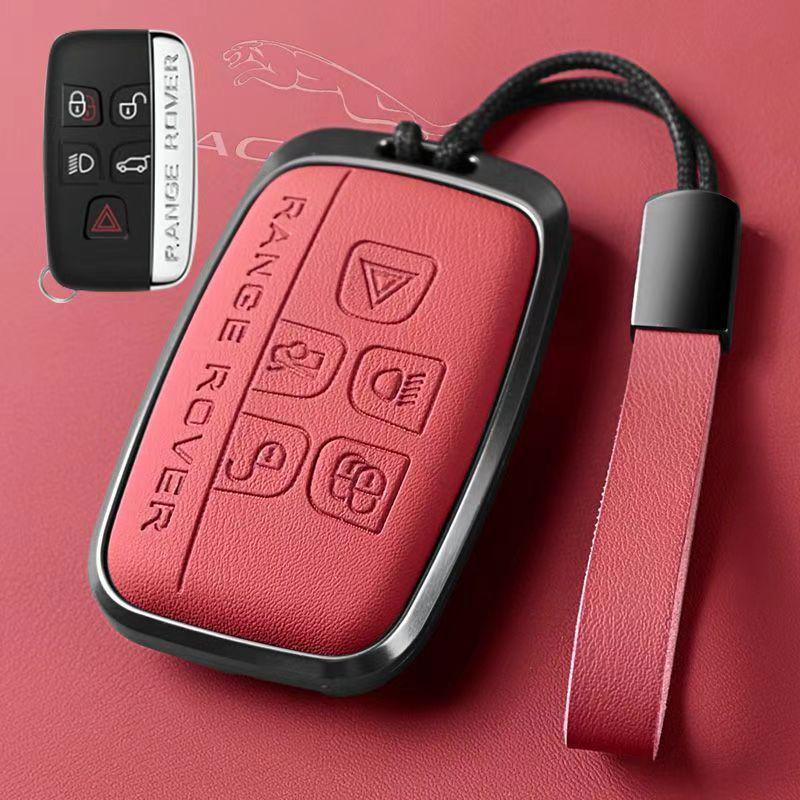 Compatible with Land Rover Range Rover Key Case: Evoque, L Discovery 4/5, Sport Version, Velar, Defender, Autobiography Buckle.