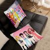 Anime Rainbow High Doll Pillow Case Fashion Square Pillowcase Bedroom Sofa Room Ins Decoration Leisure Cushion Cover 40x40