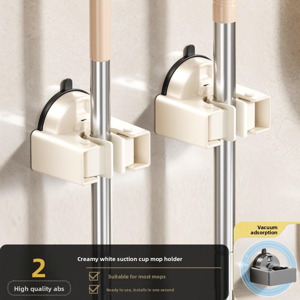 Broom Suction Cup Mop Holder Suction Cup Wall Storage Hook Bathroom Mop Hook  Behind the Door