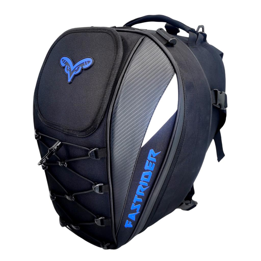 Motorcycle Tail Bag Helmets Storage Multipurpose Rear Seats Riding Backpack Large Capacity Waterproof for Daily Commute