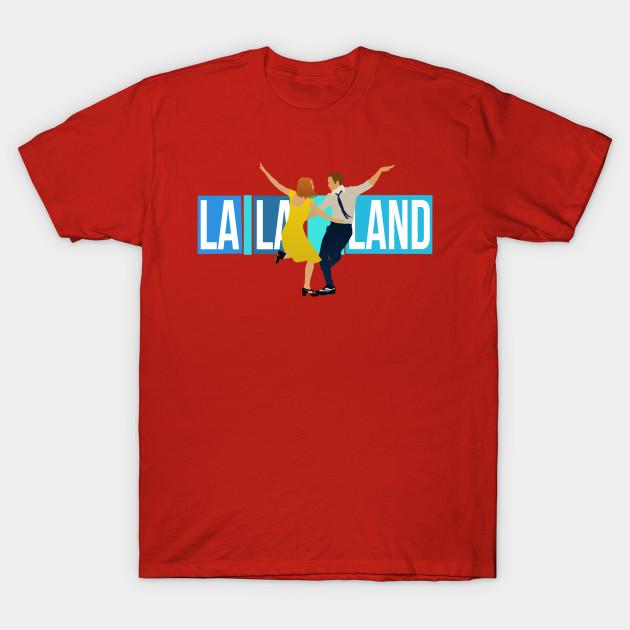 

Unisex Fashion TShirt La La Land V2 Print TShirt Plus Size S-5XL T-Shirt 100%Cotton Tops O Neck Short Sleeve Tees S червоний