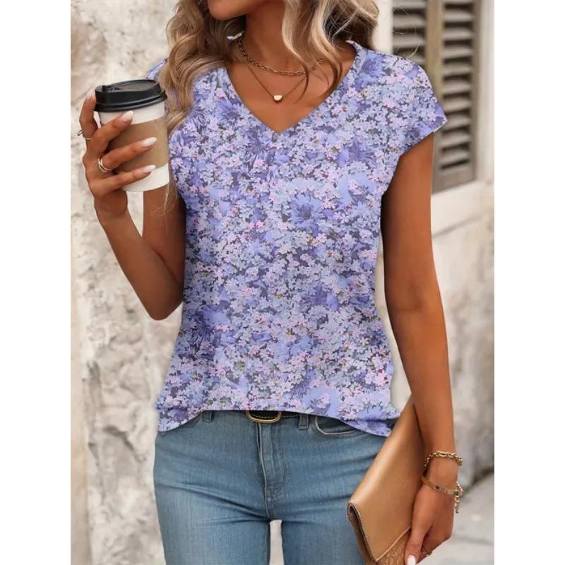 

Новая Повседневная и Универсальная Модная Высококачественная Женская Футболка с 3D-принтом и V-образным вырезом XXS