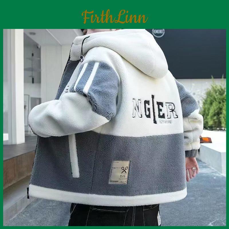 Winter And Large Autumn Size Fashion Plus Velvet Thick Casual Hooded Jacket