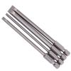4 Stück 100mm S2 Legierter Stahl 1 4 Sechskantschaft 3mm 6mm Magnetische Schlitzschraubendreher-Bits