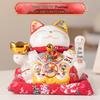 Electric Waving Lucky Cat Ornament for Home or Store - Small & Large Sizes