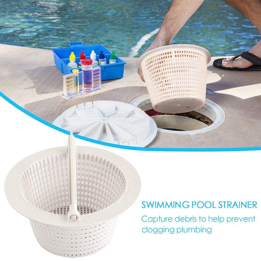 Panier De Skimmer De Remplacement Pour Piscine - 16 Cm Avec Poignée - Préfiltre à Débris