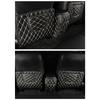 Leather Car Rear Seat Anti-Kick Pad Back Seats Cover Armrest Anti-dirty Protection Mat For Mazda 2 Mazda2