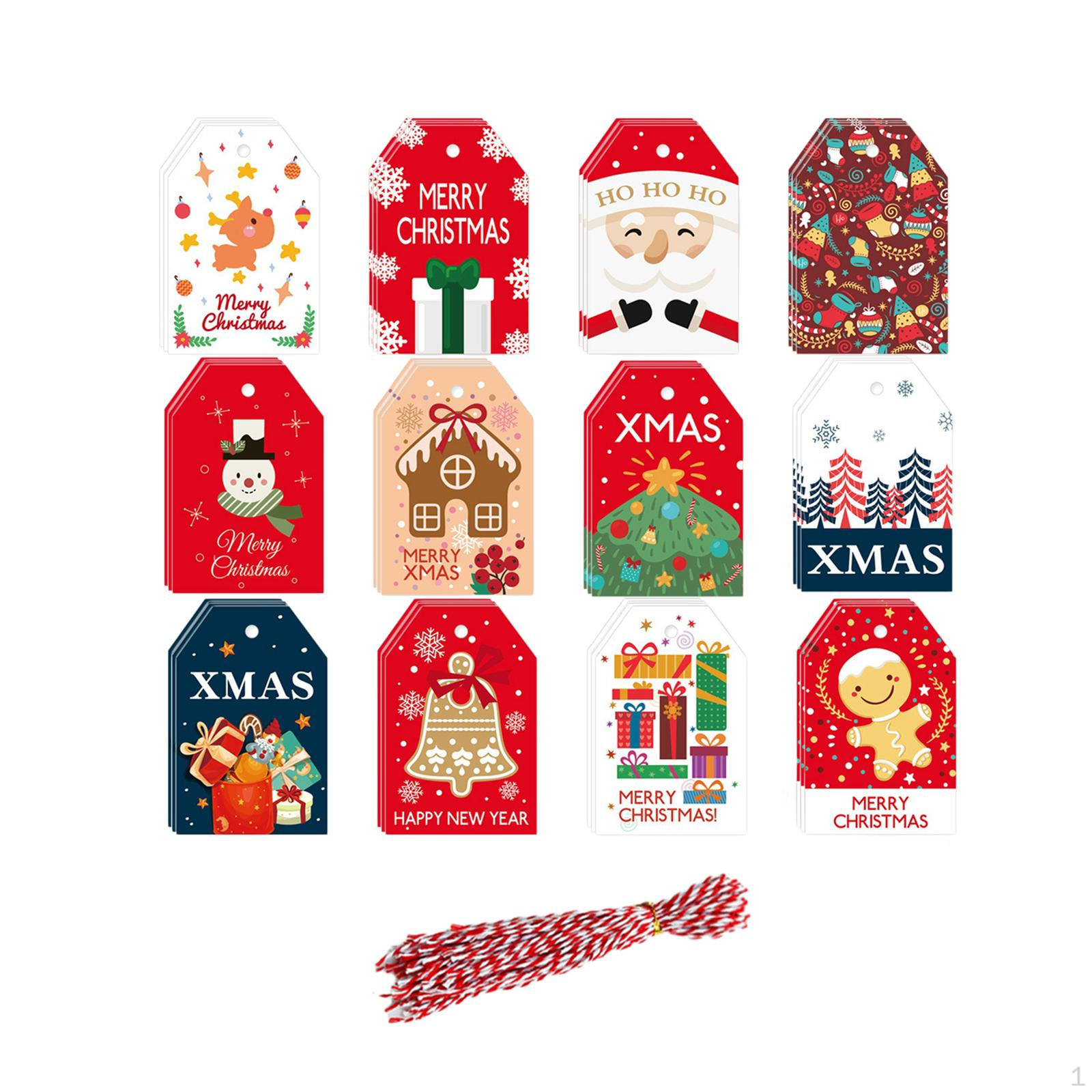 

Рождественские бирки Декор Креативный Декоративный Подвесной Подарочный Упаковка Подвешивание