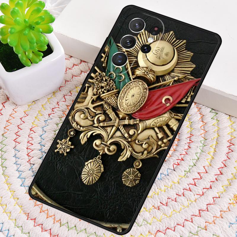 Ottoman Empire Coat Of Arms Silicone Phone Case For Samsung Galaxy note 10 pro S26 S25 S24 S23 S22 S21 Plus S25Ultra Capa Cover