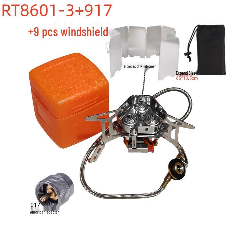 OEING Portable Folding Camping Gas Stove 160x93mm