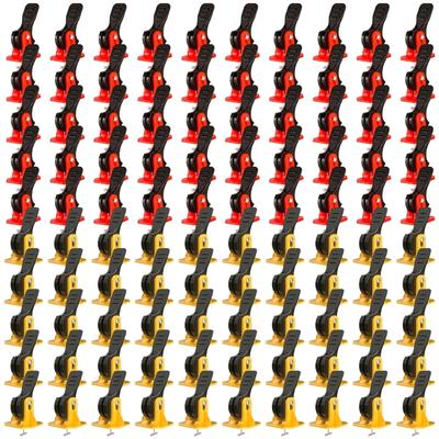 50 Stück Fliesen Nivelliersysteme Für Professionelle Und Heimwerkeranwendung Sorgt Für Glatte Böden Mit Einfachem Druckmechanismus Werkzeug