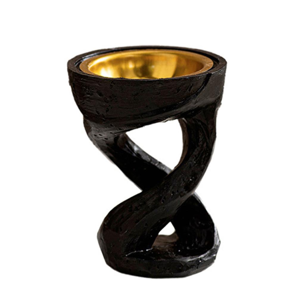 Resins Twist Shape Aromatherapies Burners Arabic Incenses Holder Bakhoor Burners Diffuser for Home Decors and Relaxation