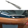 For Suzuki Vitara 2016 2017 2018   Car Body Trim ABS Chrome Car Rear Glass Wiper Nozzle Cover Tail Window Frame Lamp
