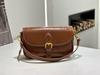 Damen Echtleder Sattel Crossbody Tasche - Vielseitige Kleine Mode Hüfttasche