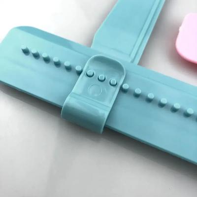 Verstellbarer Kuchenrandglätter Fondantspatel Cremedekoration DIY Backgeschirr Küchen-Kuchenwerkzeug