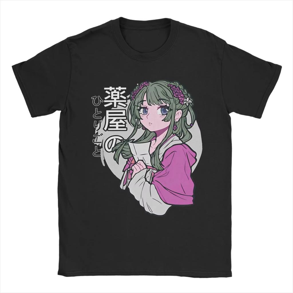 Maomao & Jinshi The Apothecary Diaries T-Shirt Herren Damen Reine Baumwolle Vintage T-Shirts Kurzarm Klassische Kleidung