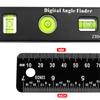 4 In 1 Digital Display Angle Ruler Woodworking Tool w/ Spirit Level Square Ruler