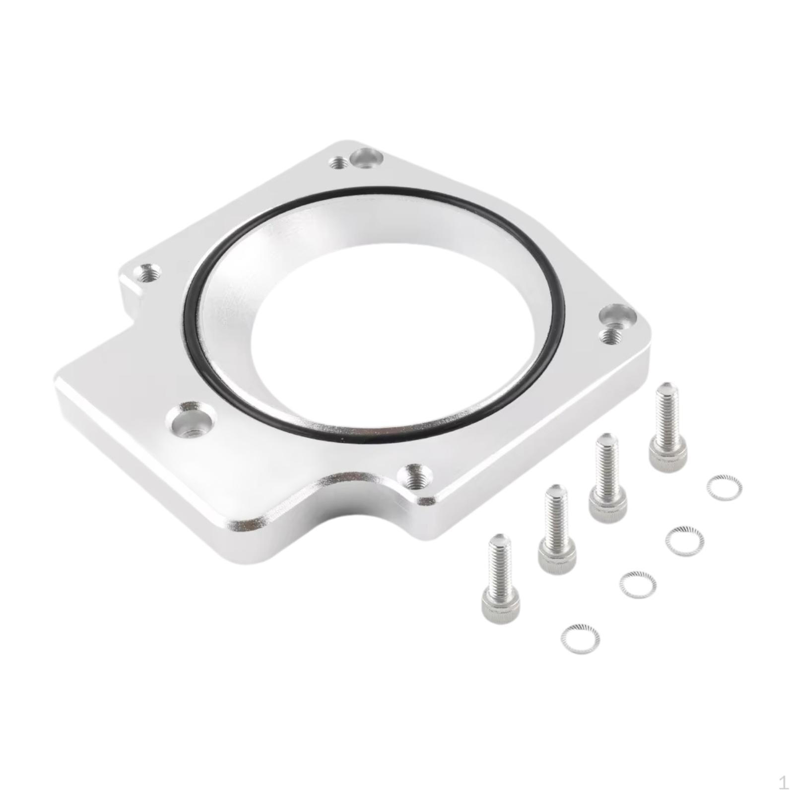 

92 мм прокладка дроссельной заслонки для автомобильных двигателей LS серебряный