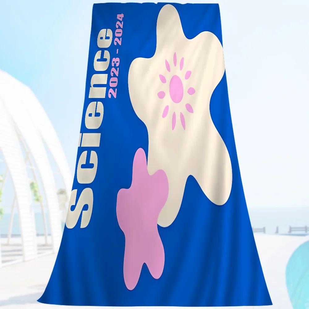 

Modern Scenic Travel Mykonos Palm Miami Wall Art Microfiber Beach Towel Absorbent Quick Yoga Resort Mountain Climbing Towel W40*H60(CM)