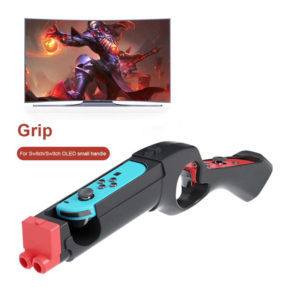 Gun Grips Handle Joystick Holder Portable Controller Handle Gamepad Bracket Gaming Accessories Left And Right for Switch OLED