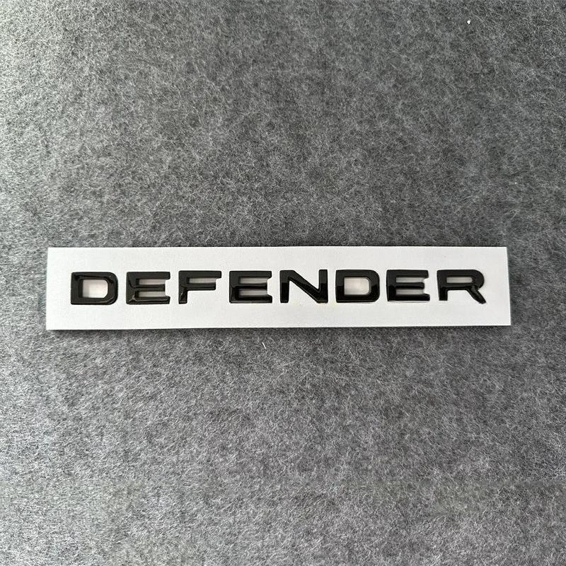 

Автомобильные 3D ABS DEFENDER Наклейки с буквами для автомобиля DEFENDER Капот Передний Задний Багажник Кузов Эмблема Значок Наклейки Rear Trunk Body