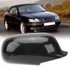 Rearview Mirror  Colorfast Wing Mirror Cover Protective Door Mirror  Scratch Proof  Fit Stylish Black for Vehicle