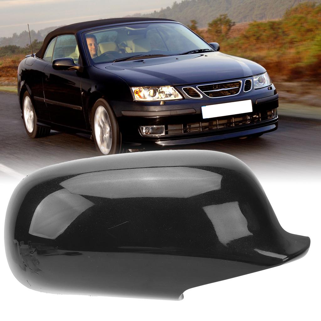 Rearview Mirror  Colorfast Wing Mirror Cover Protective Door Mirror  Scratch Proof  Fit Stylish Black for Vehicle