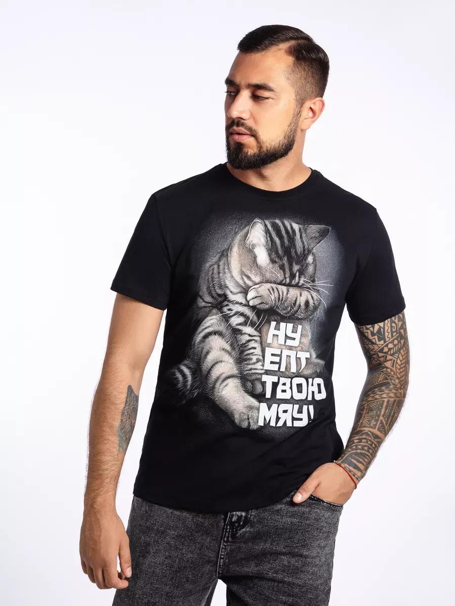 White T-shirt with print Nogano M