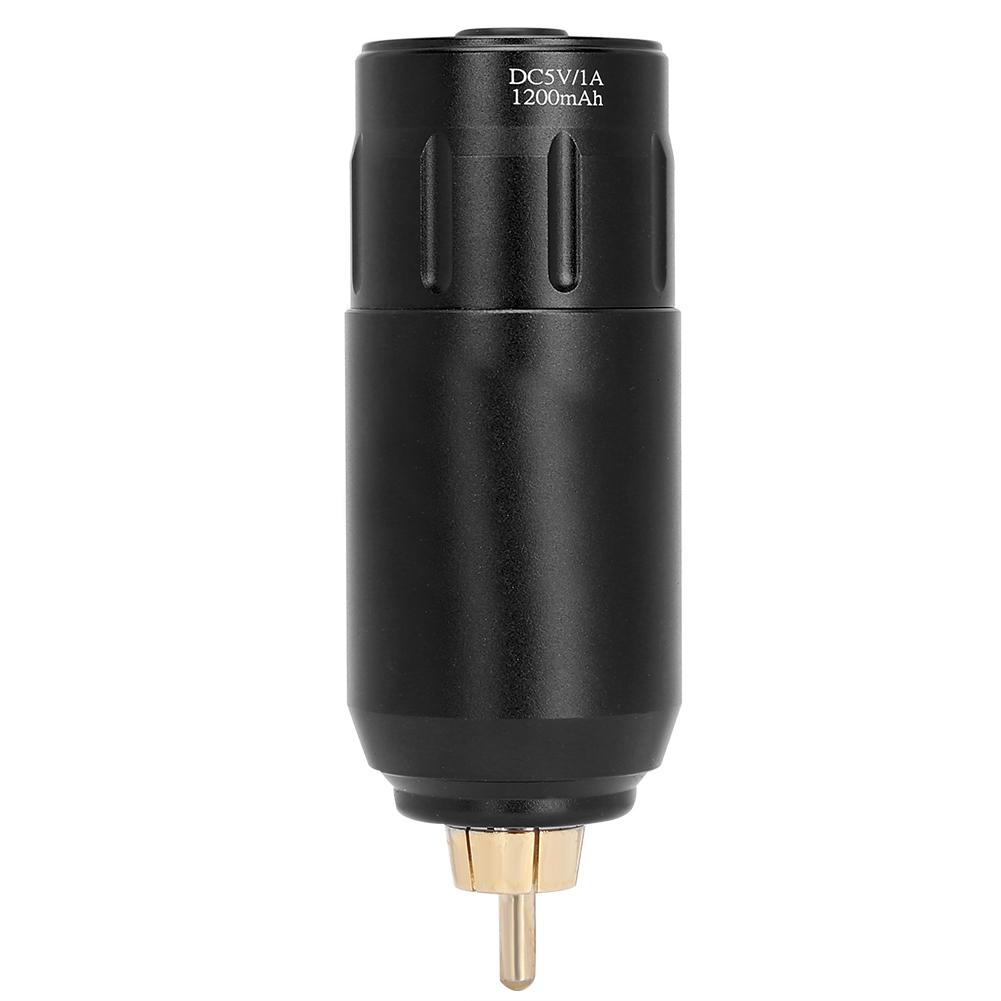 Kabelloses Tattoo-Maschinen-Netzteil Motor Tattoo-Stift-Netzteil Cinch-Stecker 1200mAh Rot