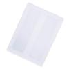 Handheld Transparent Plastic Files Case Portable Documents Box for A4 Papers Certificates Written Materials Sturdy Space Saving