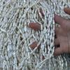 1String, White Natural Freshwater Pearls, Pipa Pearl Beads for Jewelry Making DIY Crafts (Beads 4-5×5-7mm, Length 36cm)