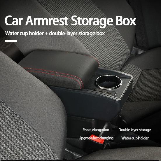 For Citroen Berlingo Armrest Box For Peugeot Partner Tepee Car Armrest Box Dedicated Retrofit Storage Box Car Accessories