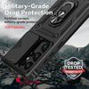 Armor Shockproof Phone Case For Samsung Galaxy S24 S23 S22 S21 S20 S10 Ultra S23FE S21FE Note 20 Lens Protect Ring Holder Cover