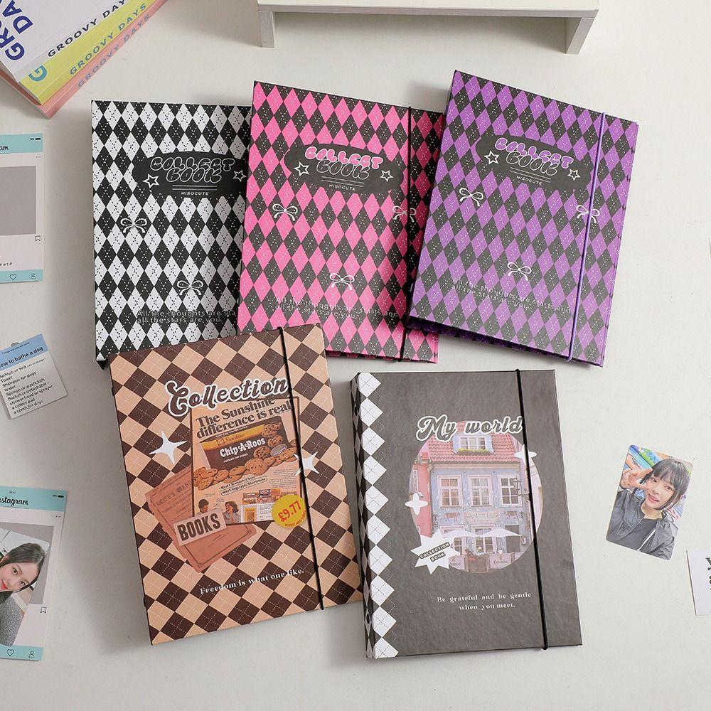 Loose Leaf A5 Binder Photocard Holder Album Cover Idol Card Collect Book Collection Around Idols