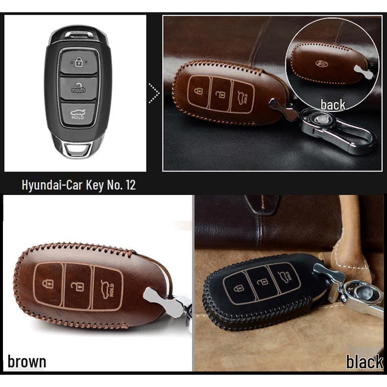 Key Cover for Hyundai ix35, Elantra, ix25, Reina, Mistra, Lafesta, Sonata, and Tucson