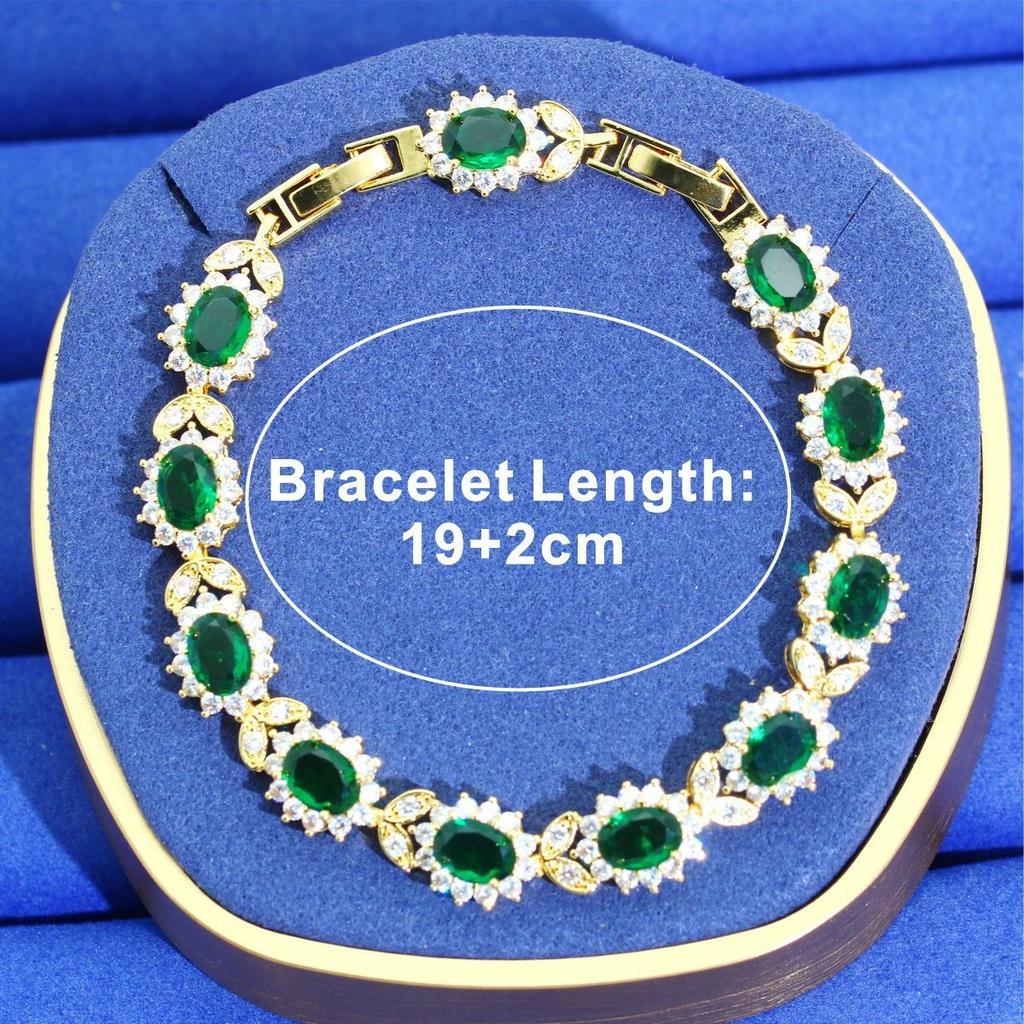 Europa und die Vereinigten Staaten Heiß verkaufendes Armband Einfach Großzügig AAA Zirkon Allergie