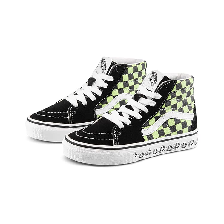 Vans Sk8 BMX -Hi Zip Kids 'Black Sharp Green' VN0A4BUWV3W