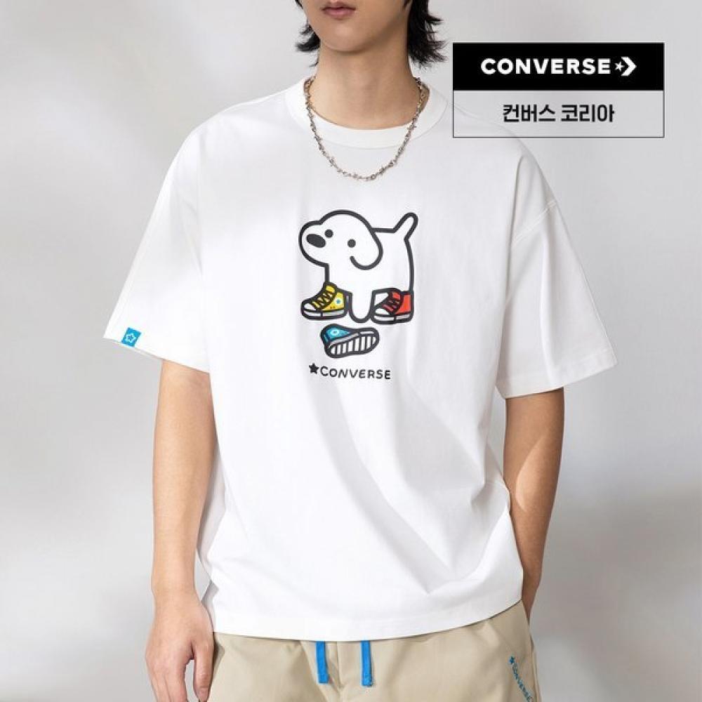 Converse Summer Ss Tee Vintage White Uck177 W70 90