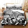 Hip Hop Band Judas Priest Bedding Set 3D Printed Suitable For Bedroom Duvet Cover Set With Pillowcases Kids Home Textile