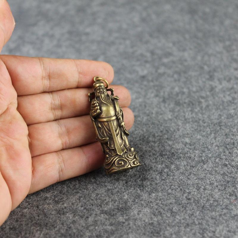 1Pc Copper Statue Ornaments Home Decoration Accesories Chinese God of Wealth Feng Shui Figurines home decor ornaments