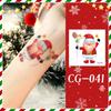 Ruikalong Christmas Cartoon Temporary Tattoo Stickers for Face and Arms