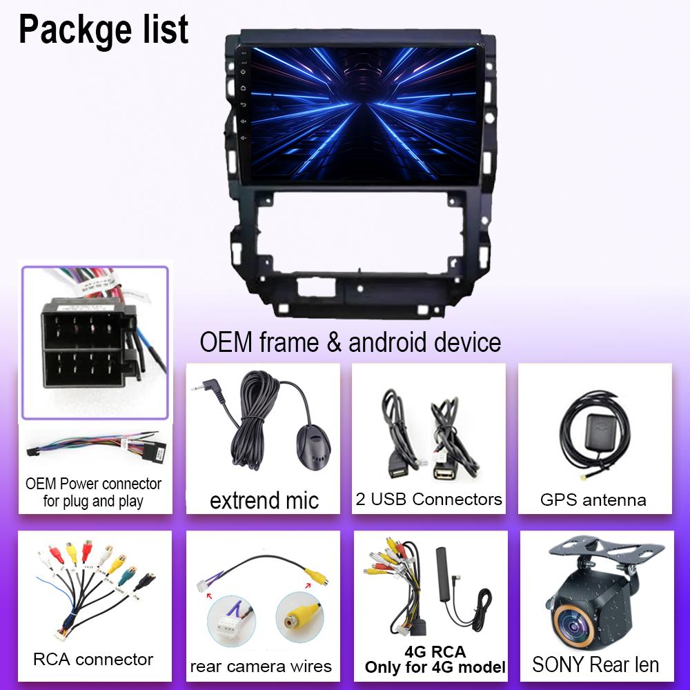 Android 14 For Volkswagen Golf Mk 4 2004 - 2008 Car Radio Multimedia Video Player Navigation GPS WiFi Android Auto No 2 Din 4G