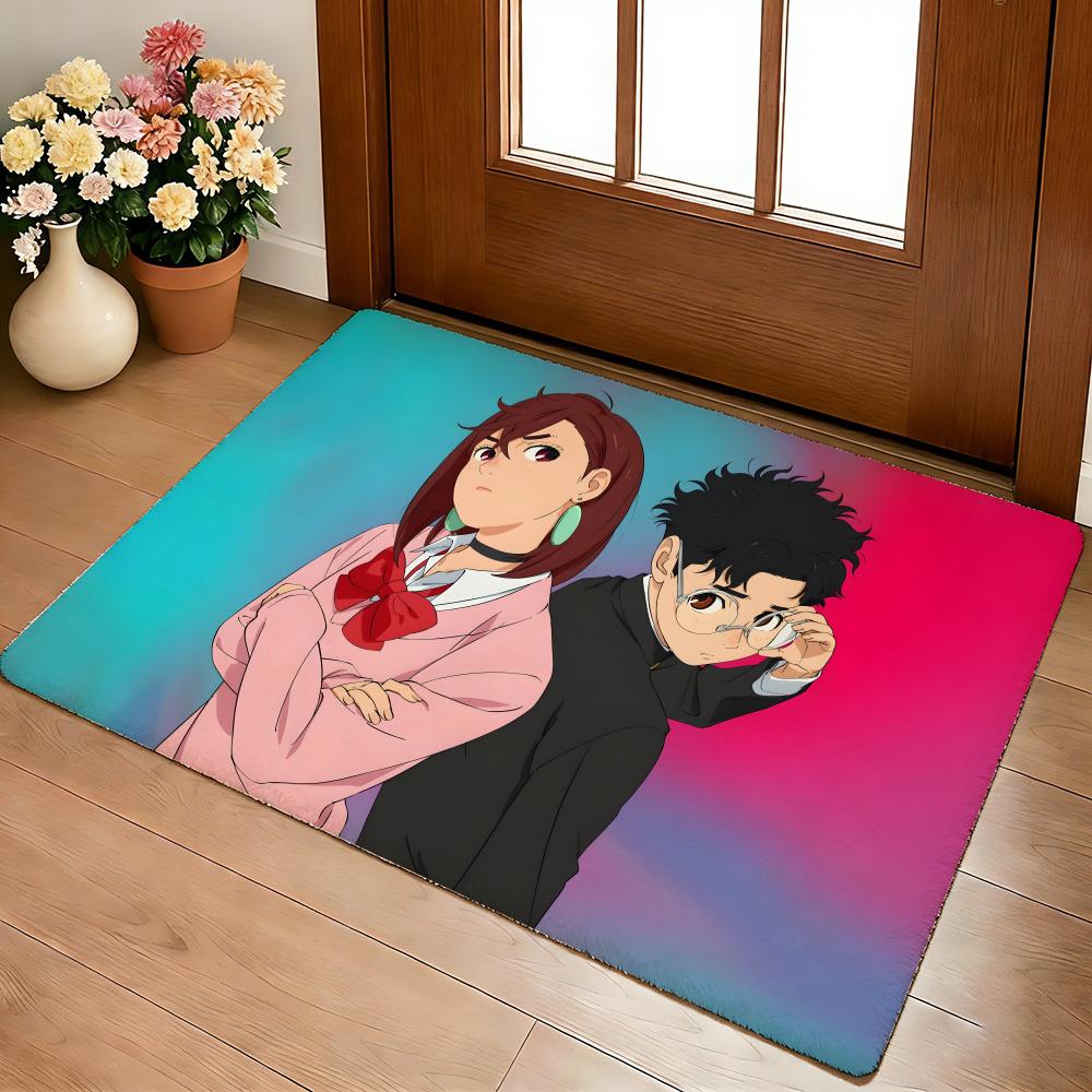 Anime Hot D-DandadanS Floor Mat Cozy Flannel Soft Thick Non-Slip Mat For Living Room Bedroom Kitchen Decor Rugs
