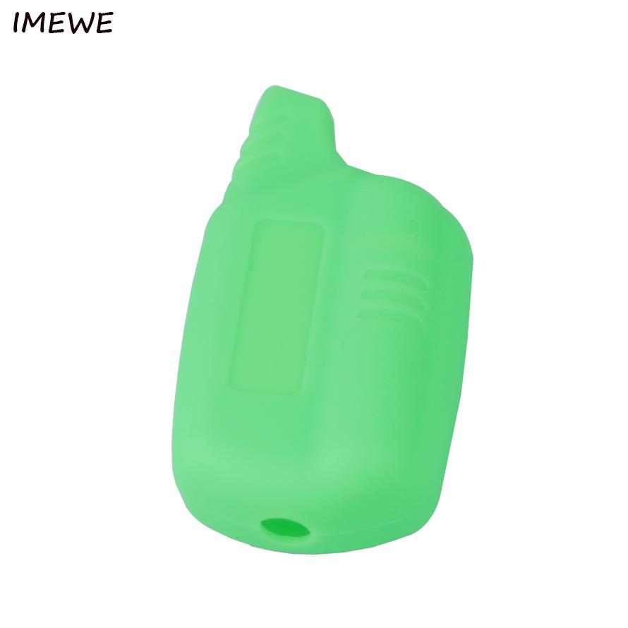 Silicone B9/ B6/A91/A61 LCD Body Cover Case 2 Way Car Alarm For Starline B9 B91 B6 B61 A91 A61 V7 Remote Key Chain